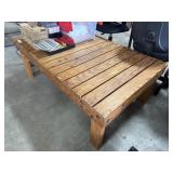Slated Coffee Table.