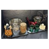 Holiday Lanterns, Decorative Terrarium, Holly