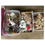 Christmas Decor, Faux Flowers, Kitchen Utensils.