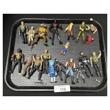 Lot Of Vintage Action Figures.
