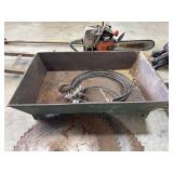 Vtg Steel Trough.