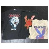 White Lion, Vixen, Playboy Rock T-Shirts.