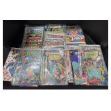 Marvel & DC Comics- X-Men, SuperBoy, Spiderman.