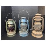 4 Vintage Lanterns.