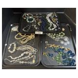 Beaded Costume Necklaces & Bracelets.