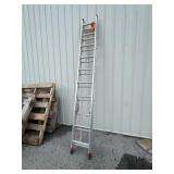 20ft Aluminum Extension Ladder.