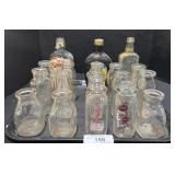 Large Lot Of Milk & Syrup Bottles.