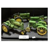 John Deere Model Tractors.