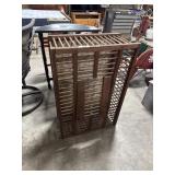 Primitive Wooden Chicken Coop.