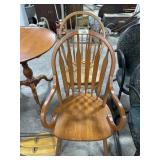 (2) Oak Side Chairs.