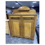 Primitive Pine Jelly Cabinet.