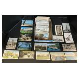 MI, WY, WI, Art & Architecture Postcards.