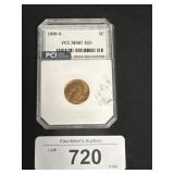 Graded Wheat Penny.