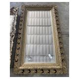 Vtg Gold Gilt Wall Mirror.