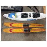 OMC Javelin Water Skis, Oï¿½Brien Wake Board.