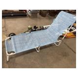 Mesh Folding Patio Recliner.