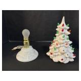 Vintage Light Up Christmas Tree.