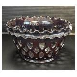 Breininger Redware Pottery Basket.