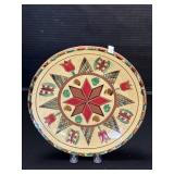 Breininger Redware Pottery Plate.