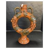 Beautiful Breininger Redware Pottery Vase.