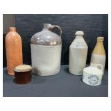 Two Stone Stoneware Jug, Michterï¿½s Decanter.