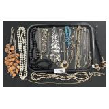Costume Jewelry, Necklaces, Bracelets.