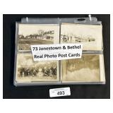 Jonestown & Bethel PA Real Photo Post Cards.