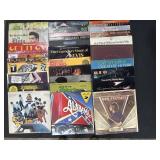 Various 33RPM Records, The Monkeys, Elvis.