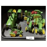 John Deere Cast Iron Model Tractors.
