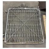 (2) Vtg Steel Gates.