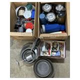 Percolator Coffee Pots, Thermos, Cookware.