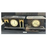 2 Vintage Mantel Clocks.