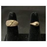 14K Gold Rings.