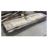 (5) Primitive Wooden Shutters.