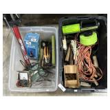 Insect Fogger, Battery Charger, Bit Sharpener.