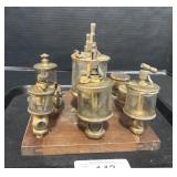 Antique Engine Drip Oilers.