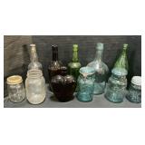 Blob Top, Glass Bottles, Canning Jars, Ball.
