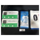 Blink Outdoor 4 Cameras, Fit Bit Charge 2.