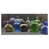 Large Lot Of Vintage Glass Bottles.