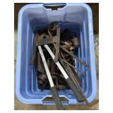 Metal Farm Tools, Sickle, Bolt Cutters.