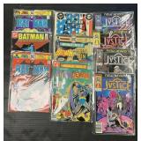 DC & Marvel, Batman, Justice Comic Books.