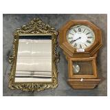 Daniel Dakota Clock & Wall Mirror.