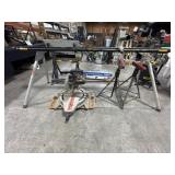 DeWalt Portable Saw Stand, (2) Rolling SawHorse.