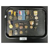 Pistol & Rifle Tournament Metals & Pins.