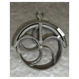 Antique Cast Iron Well Or Farm Pulley.