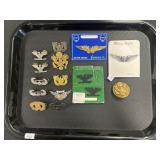 Lot Of US Military Uniform Insignias.