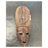 Carved Wooden Tribal Mask.