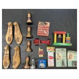 Lanterns, Hair Rollers, Shoe Molds, Playskool.