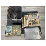 Fabric Calendar, Scrap Books, Serving Tray,