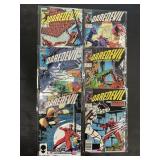 Marvel Daredevil Comic Books.